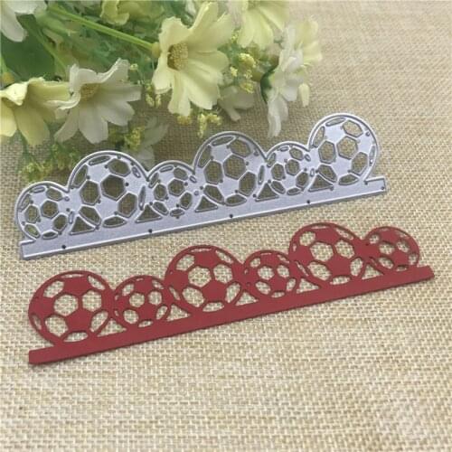 Football border Metal Cutting Dies Stencils for DIY Scrapbooking/photo album Decorative Embossing DIY Paper Cards