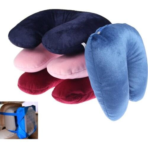 New Multifunction Slow Rebound Memory Foam U Pillows Neck Travel Pillow Care Headrest for Holiday Traveling Tablet mats almohada