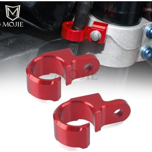 Motorcycle Front Brake Hose Line Hose Holder Clamp Cable For Honda CRF250L CRF250M 2012 2013 2014 2015 Brake Caliper Bracket