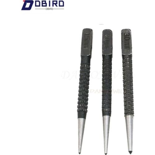 3pcs Non Slip Center Punch Set Alloy Steel 3/32" Metal Wood DIY Marking Tool Marker For Proofing Hole 10cm Length Drilling Tool