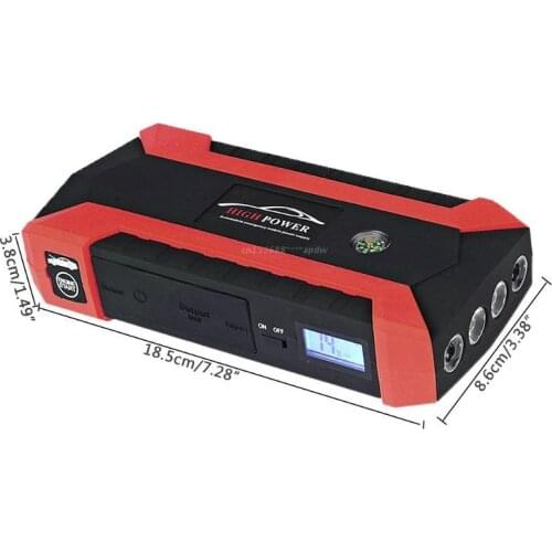 89800mAh 4 USB portable car charger battery power bank