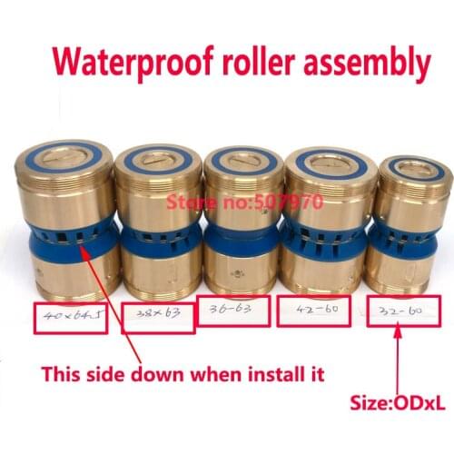 WEDM Waterproof Pulley Roller OD32*60mm Guide Wheel Assembly for EDM Wire Cut Machine