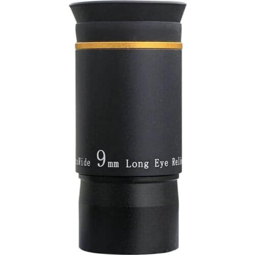 Skyoptikst Astronomical telescope accessories 1.25 "66 degree 9mm wide angle eyepiece Fully Multi Coated Lens
