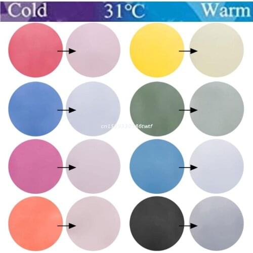 Thermochromic Temperature Activated Pigment Powder Heat Sensitive Color Changing Powder for Paint Resin Epoxy Art Craft Dropship