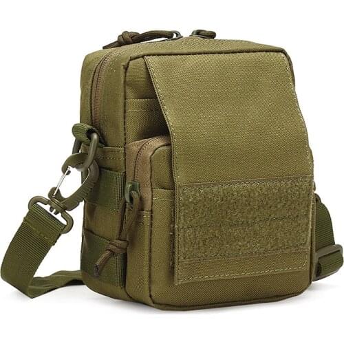 Waterproof Oxford Molle Military Men Tactical Waist Fanny Bag Outdoor Sports Hiking Hunting Riding Army Climbing Pouch Belt Bags