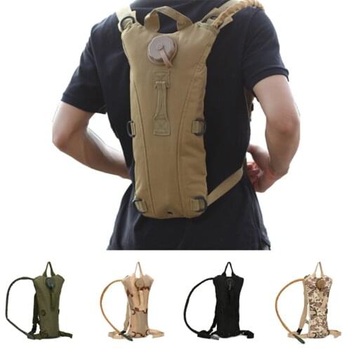 3L Tactical Hydration Backpack Military Water Bag Pouch Outdoor Running Cycling Camping Rucksack for Women Men Drinking System