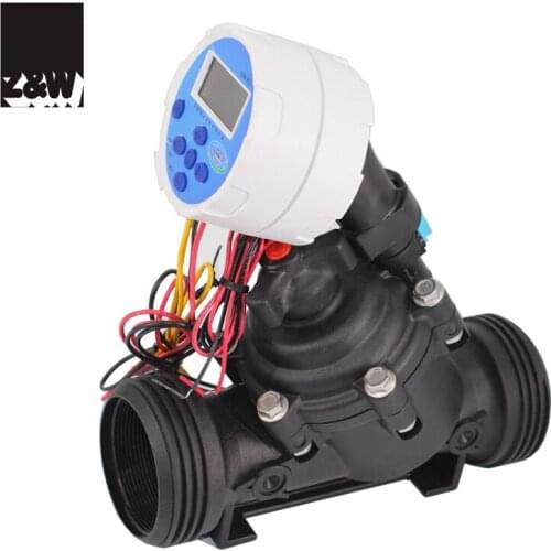 Zanchen ca16011 Station Battery Operated Controller with 301BM Valve and DC Latching Solenoid | CA1601-301BM-VALVE