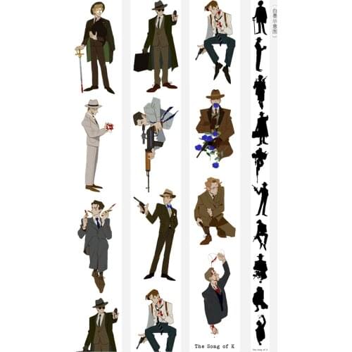 1 Loop Killer Cool 84cm Adhesive Washi Tape Sample Decorative Sticker Label