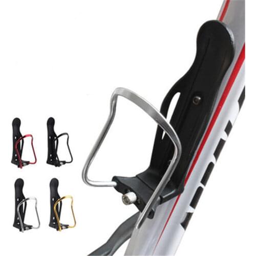 1PC Aluminum Alloy Bicycle Cycling Drink Water Bottle Rack Holder Cages Bike Bottle Cup Mount Bracket Water Cup Rack Accessories