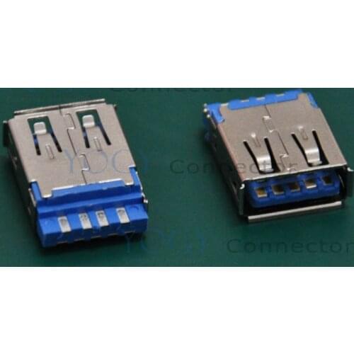 10 pcs/lot) USB3.0 Female Connector Receptacle, Commonly used in computers