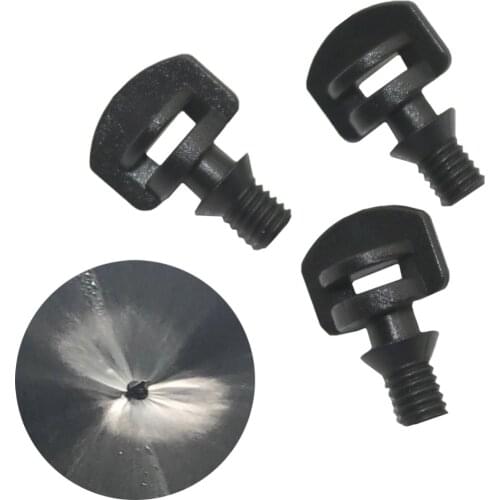 500 Pcs External thread 360 Degree Refraction Micro-Nozzles Garden Agriculture Irrigation Greenhouse Refractive Sprinkles