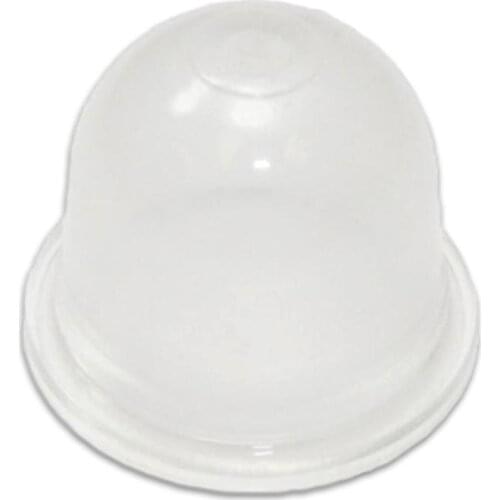 10pcs White Transparent Fuel Pump Carburetor Oil Bubble Tool Bulb Cutter 15-19mm Brush Clear Primer Chainsaws Trimmer X4P5