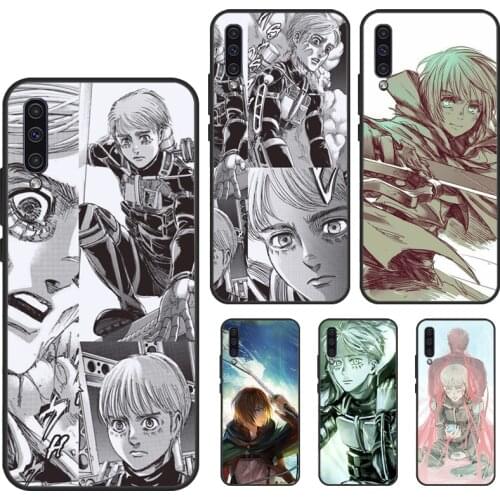 Armin Arlert Attack on Titan Anime Case Cover For Samsung A52 A32 A72 A12 A11 A31 A41 A51 A71 A20e A21S A10 A20S A40 A50 A70