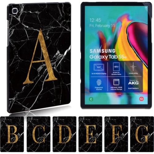 New Letter Hard Tablet Case for Samsung Galaxy Tab A A6(T280/285/580/585)/A(T550/555/551/510/515/590)/E(T560/561)/S5e(T720/725)