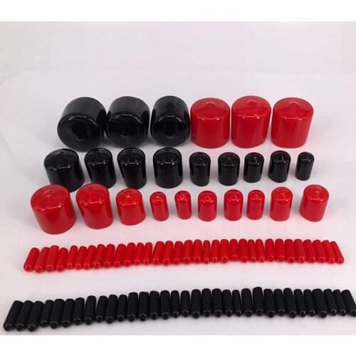 D1.5mm to D15mm dust-Proof cap PVC Plastic Cable wire thread cover End cap PVC rubber steel pole tube pipe protector