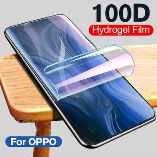 100D Hydrogel Film For OPPO Realme 6 Pro X7 X2 7 Screen Protector Realme 5 Pro X3 X50 XT X C15 C11 C3 6S 6I Protect Film