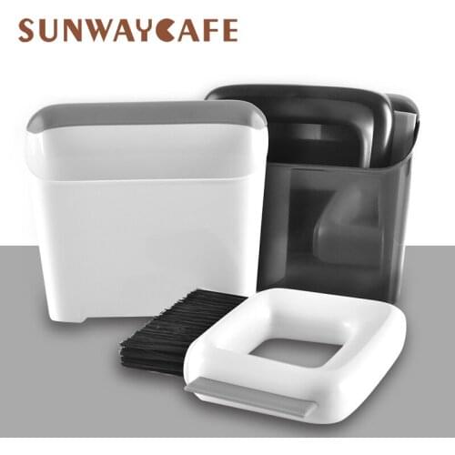 Coffee Machine Cleaning Brush Bar Brush Combination Dustpan Brush Commercial Grinder Cleaning Brush Household Nylon Soft Hair