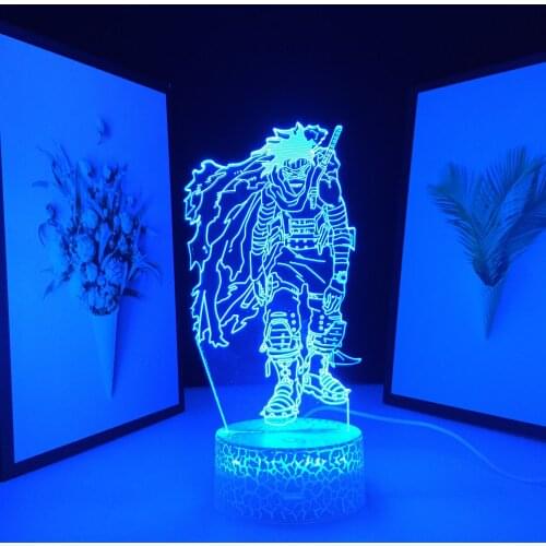 My Hero Academia Lamp Anime Chizome Akaguro LED Night Light for Birthday Gift Room Deco Chizome Akaguro 3D Lamp