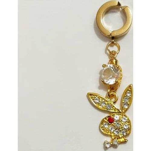 Fake Belly Piercing Jewelry Clip on Belly button Rings black butterfly belly Piercing jewelry gold bunny