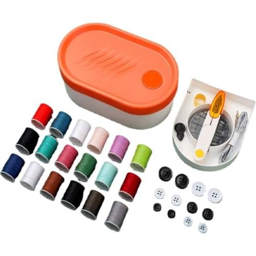 Sewing Kit Sewing Tools Sewing Box Set Needle Button Hand Sewing Portable Sewing Storage Box Craft Supplies Ewing Accessories