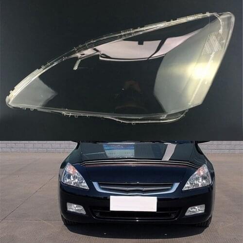 Car Headlamp Lens For Honda Accord 2003 2004 2005 2006 2007 Car Replacement Lens Auto Shell Cover
