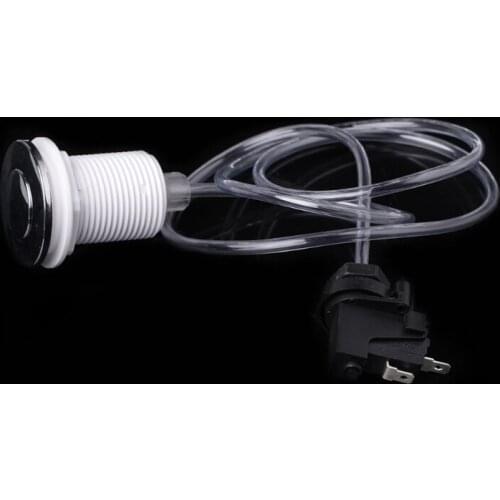 Bath Tub Spa Waste Garbage Disposal Self-Lock Air Switch Push Button Air Hose Dropship