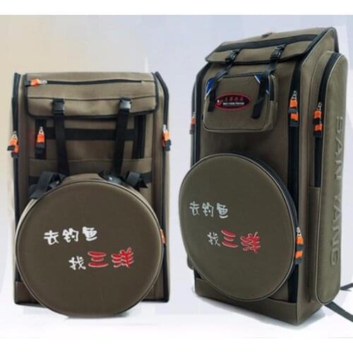 75cm Detachable fishing chair bag extra large backpack fishing chair bag fishing bag