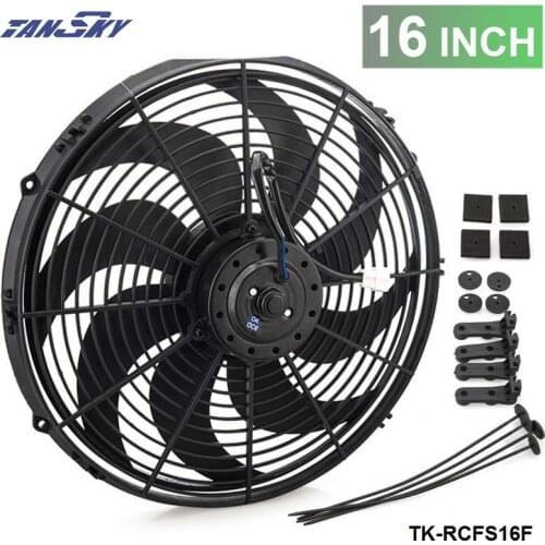16" Universal 12 V 150W EPMAN Slim Pull Push Racing Electric Radiator Engine Cooling Fan TK-RCFS16F