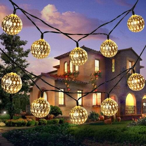 Waterproof String Lights Lamp String lights Battery Powered Christmas New Year Party Wedding Ramadan Decoration Fairy lights