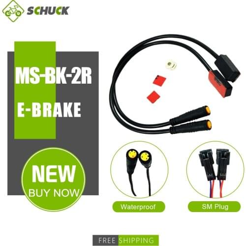 MS-BK-2R Cut Off Power Brake Sensor Electric Bicycle 2Pin SM/WUXING 3Pin Waterproof Hydraulic Brake Left or Right Conversion Kit