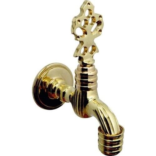 3/4 Perlatörlü Osmanlı Musluğu Sarı