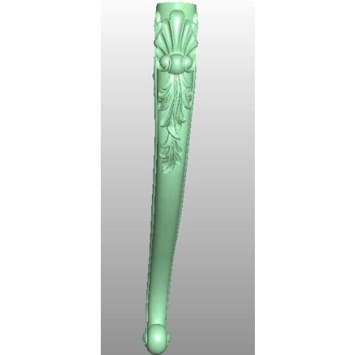 3D model STL format file for cnc router engraving furniture sofa cabinet chair leg pattern Artcam 793
