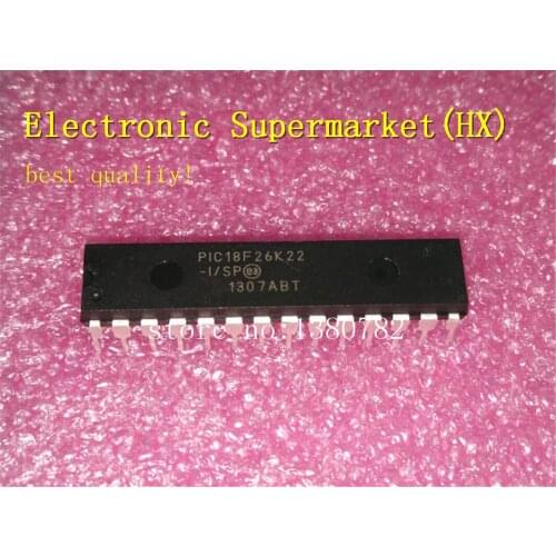 Free Shipping 10pcs/lots PIC18F26K22-I/SP PIC18F26K22 18F26K22-I/SP DIP-28 New original IC In stock