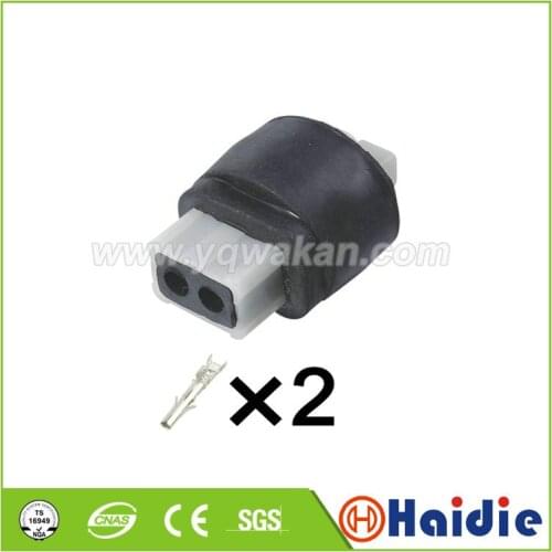 Free shipping 5sets 2pin auto wire electrical male housing plug cable harness connector