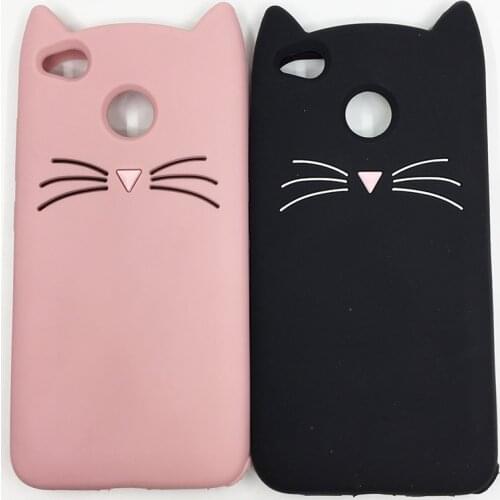 Cat Phone Case For Xiaomi Redmi 4X Cute Cartoon Soft Silicone Cover For Xiaomi Redmi 4A Note 4 4X Case Rubber Cases Coque Capa