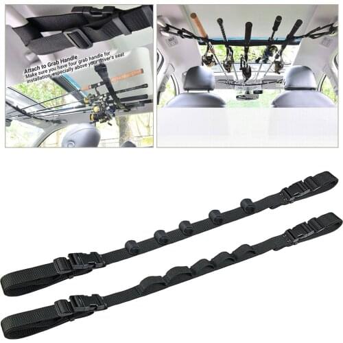 Vehicle Fishing Rod Holder Space-Saving Cars SUV Carrying Rod Saver Keeper