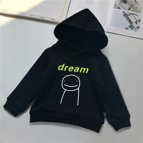 Children Dream Merch Hoodie Boys Girls Cartoon Printed Pullovers Kids Dream Merch Sweatshirt Harajuku Streetwear Spring Autumn
