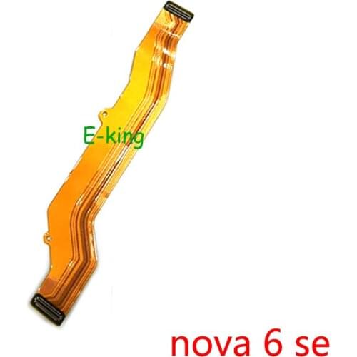 Mainboard Flex For Huawei Nova 6 SE 7 Pro 8 SE Y8S 2020 Main Board Motherboard Connector LCD Flex Cable