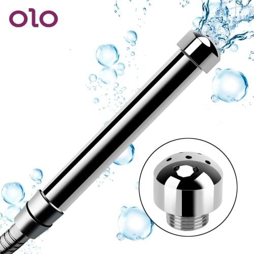 OLO Sex Tools for Couples Enema Bidet Faucet Ass Cleaning Anal Douche 7 Holes 3 Shower Heads Vaginal Cleaner Wash Cleansing