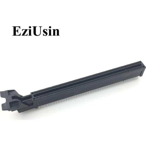 Motherboard 164P PCI-E socket connector 16X Graphics card slot fishtail PC DIY PCIE 164 Pins