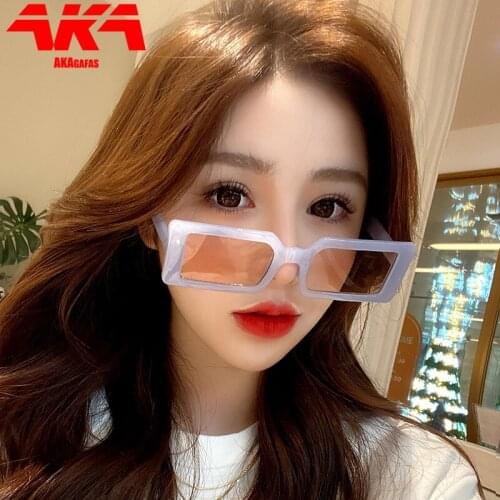 AKAgafas Square Sunglasses Women Classic Small Rectangle Sunglasses for Women Vintage Gafas De Sol Mujer Retro Shades for Women