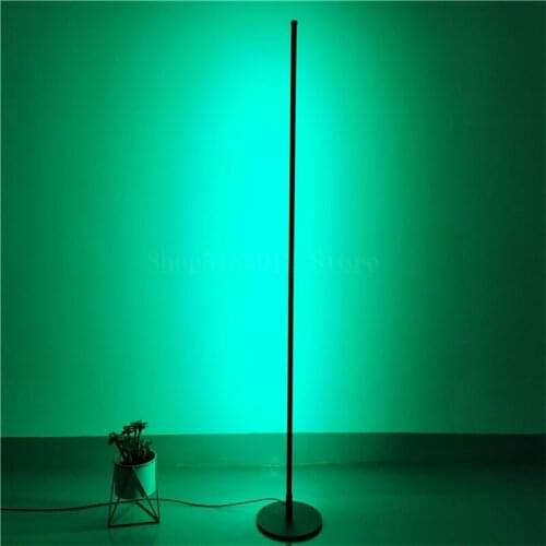 PostModern Simple RGB Floor Lamp Nordic Living Room Decoration Color Remote Control Standing Lamp for Home Decor Floor Lights