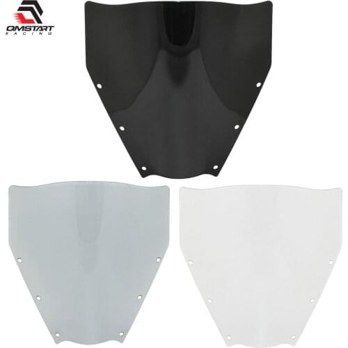 QMSTART Racing Motorcycle Front Windscreen Windshield Screen Shield For YAMAHA FZ1 FZ-1 FZS1000 Fazer 2001 2002 2003 2004 2005
