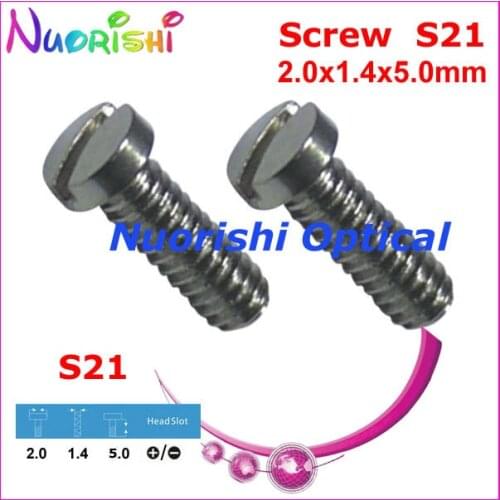 S21 2.0x1.0x5.0mm 10000pcs Glasses Eyewear Nose Pads Screw Head in - + Type Free Shipping