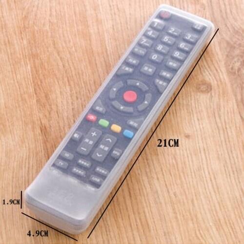 Silicone Remote Control Covers New Transparent/Luminous Soft Dustproof Protective Covers