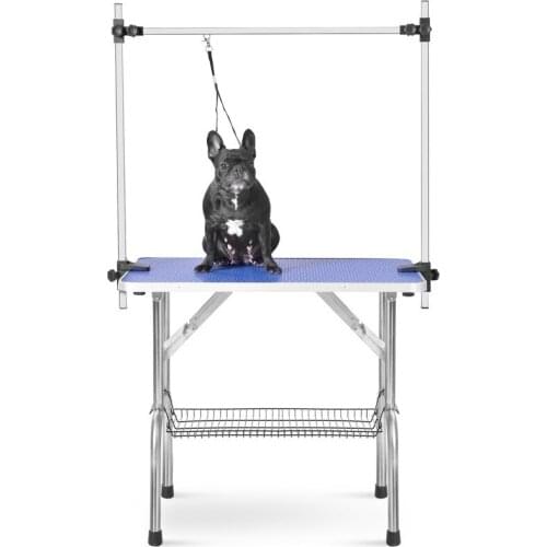 36" Folding Dog Pet Grooming Table Heavy Duty Stainless Steel pet dog Cat Grooming Table