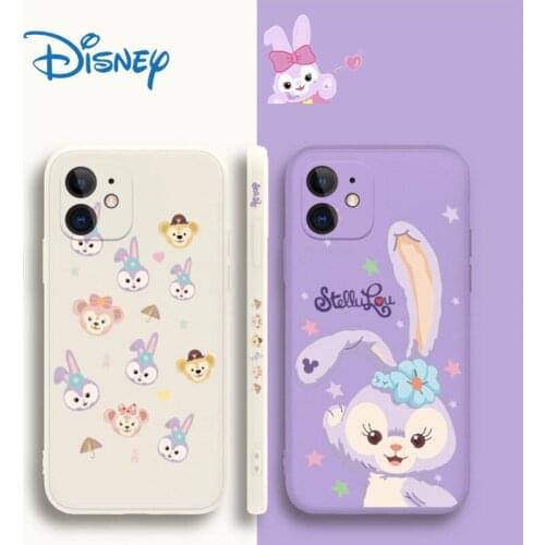 Disney Star Delu Shockproof Phone Case Rubiks Cube Liquid Side Cartoon for Iphone 7 8Plus X Xr Xs Max 11 12 Promax 12 Mini