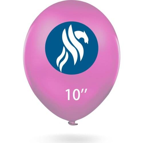 Custom logo balloons 10 inch party birthday decoration latex balloon garland globos