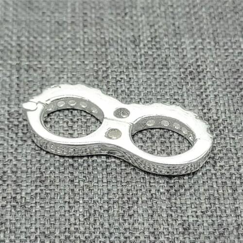 925 Sterling Silver Shortener Enhancer Clasp for Pearl Bracelet Necklace