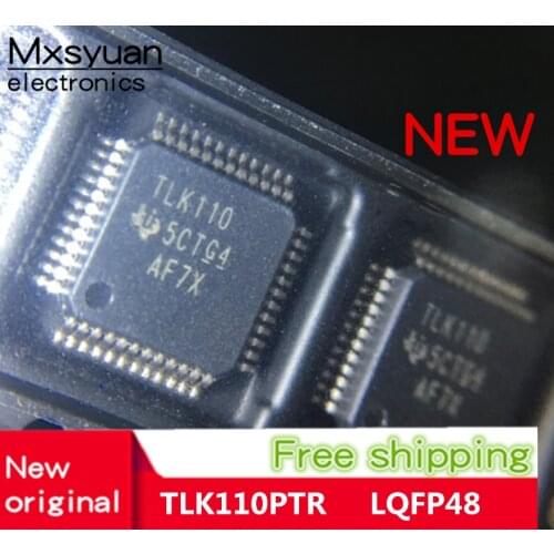 1~10pcs TLK110PTR TLK110 LQFP48 100% New original In stock Free shipping